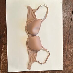 Panache Blush Nude T-Shirt Bra with Lace Trim